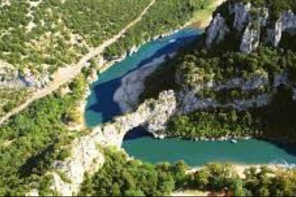 Вилла La O'Liso Gorges De L'Ardeche Салава Экстерьер фото