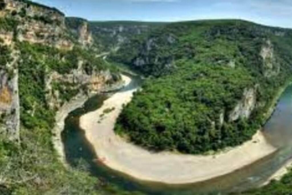Вилла La O'Liso Gorges De L'Ardeche Салава Экстерьер фото